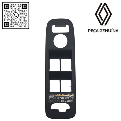 RN 17858R 809617858R Moldura BotÆo Vidro El‚trico Porta Captur - 1